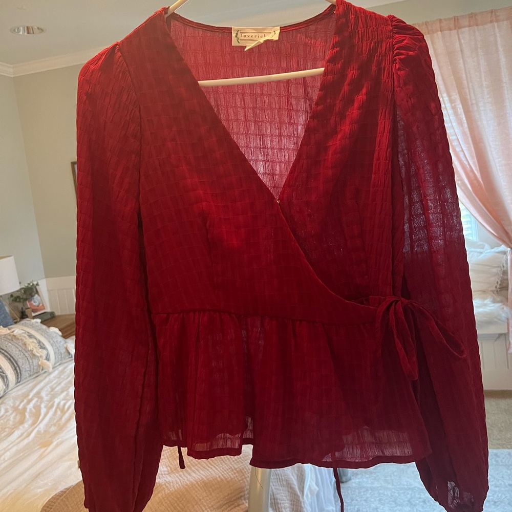 Red Blouse